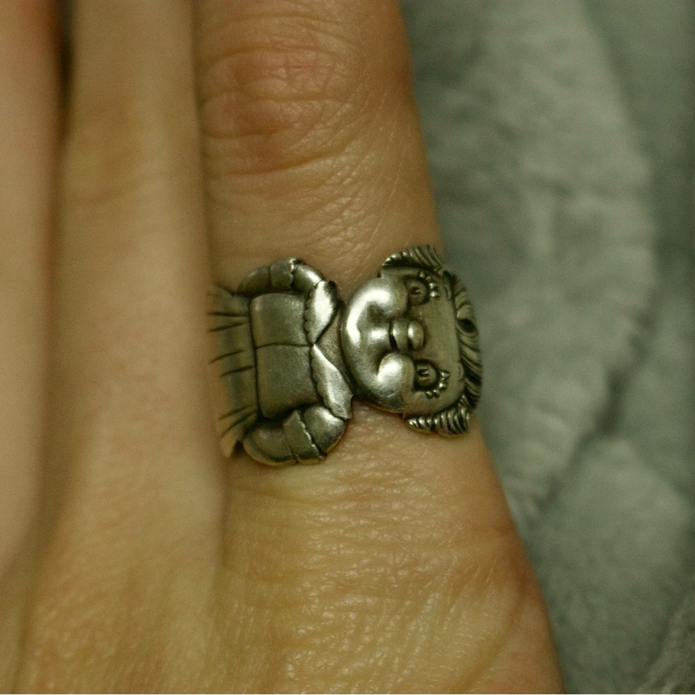 Souvenir Spoon Character Ring